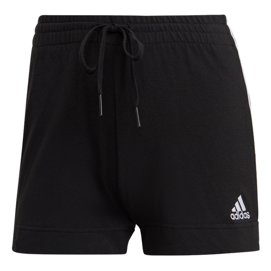 Essentials Slim 3-Stripes Shorts 2XL / Black/White