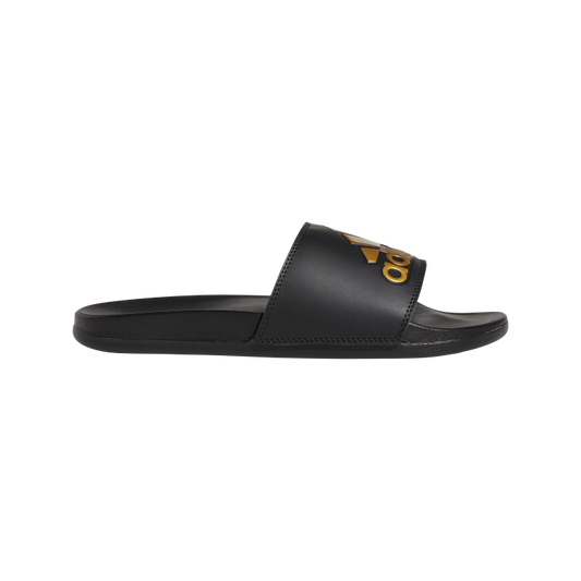 Adilette Comfort Slides 4 / Core Black/Gold Met./Core Black