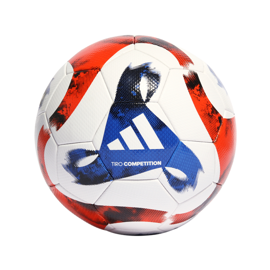 Tiro Competition Football 4 / White/Black/Team Solar Orange