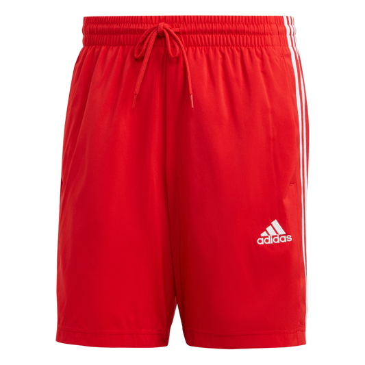 AEROREADY Essentials Chelsea 3-Stripes Shorts 2XL / Better Scarlet/White