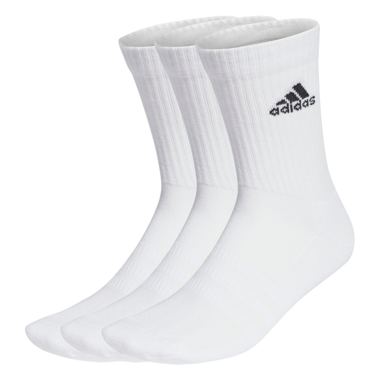 Cushioned Crew Socks 3 Pairs KL / White/Black