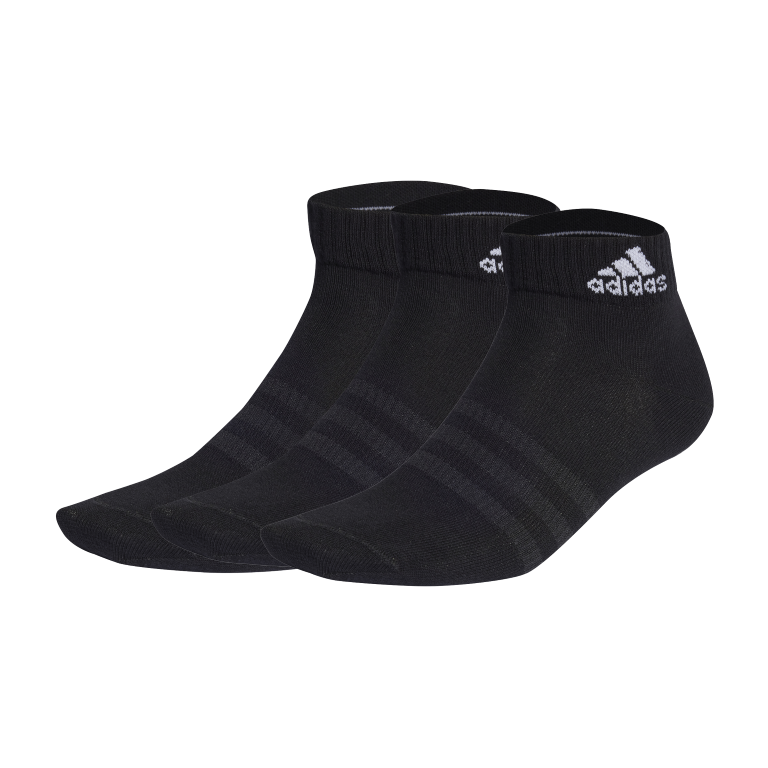 Thin and Light Ankle Socks 3 Pairs KL / Black/White Thin and Light Ankle Socks 3 Pairs KL / Black/White