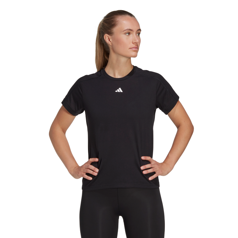 AEROREADY Train Essentials Minimal Branding Crewneck T-Shirt 2XL / Black AEROREADY Train Essentials Minimal Branding Crewneck T-Shirt 2XL / Black