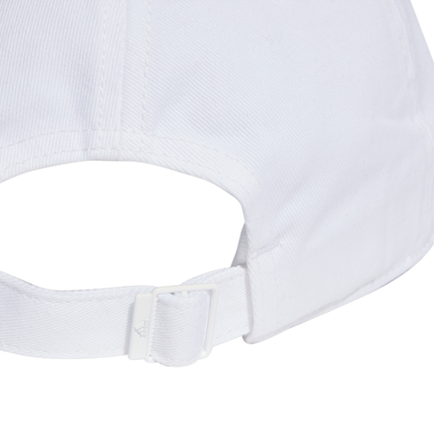 3-Stripes Cotton Twill Baseball Cap OSFC / White/Black 3-Stripes Cotton Twill Baseball Cap OSFC / White/Black