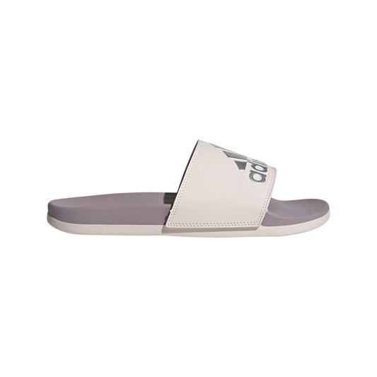 Adilette Comfort Slides 5 / Preloved Fig/Silver Met./Putty Mauve