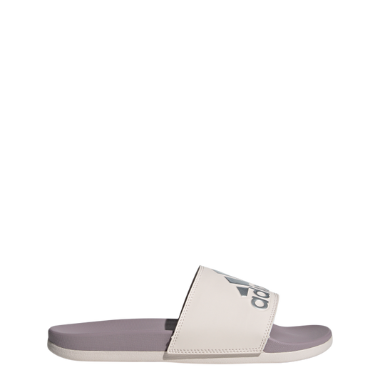 Adilette Comfort Slides 5 / Preloved Fig/Silver Met./Putty Mauve
