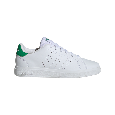 Advantage Base 2.0 Shoes Kids 4 / Ftwr White/Ftwr White/Green Advantage Base 2.0 Shoes Kids 4 / Ftwr White/Ftwr White/Green
