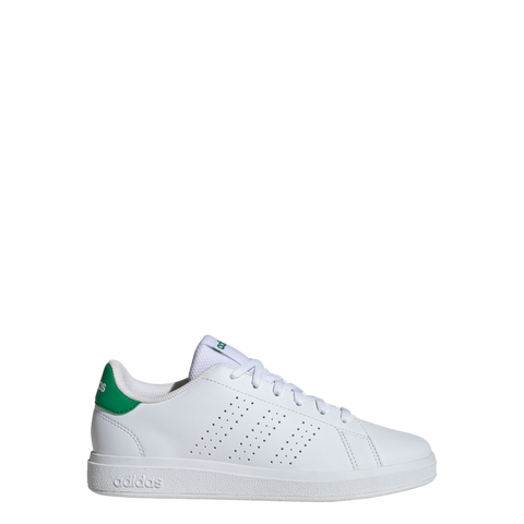 Advantage Base 2.0 Shoes Kids 4 / Ftwr White/Ftwr White/Green Advantage Base 2.0 Shoes Kids 4 / Ftwr White/Ftwr White/Green