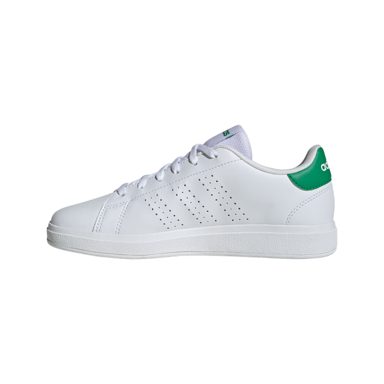 Advantage Base 2.0 Shoes Kids 4 / Ftwr White/Ftwr White/Green Advantage Base 2.0 Shoes Kids 4 / Ftwr White/Ftwr White/Green