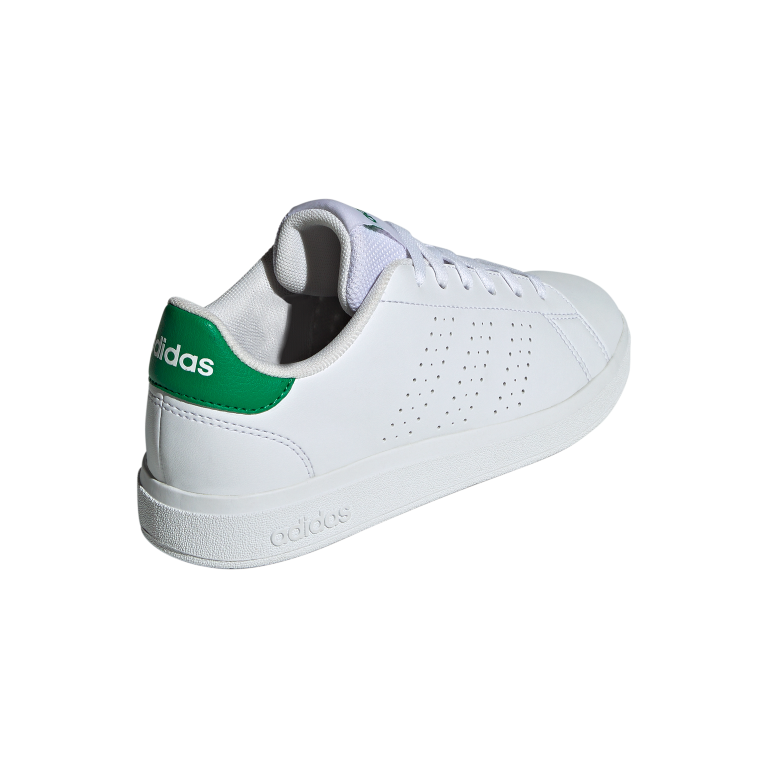 Advantage Base 2.0 Shoes Kids 4 / Ftwr White/Ftwr White/Green Advantage Base 2.0 Shoes Kids 4 / Ftwr White/Ftwr White/Green