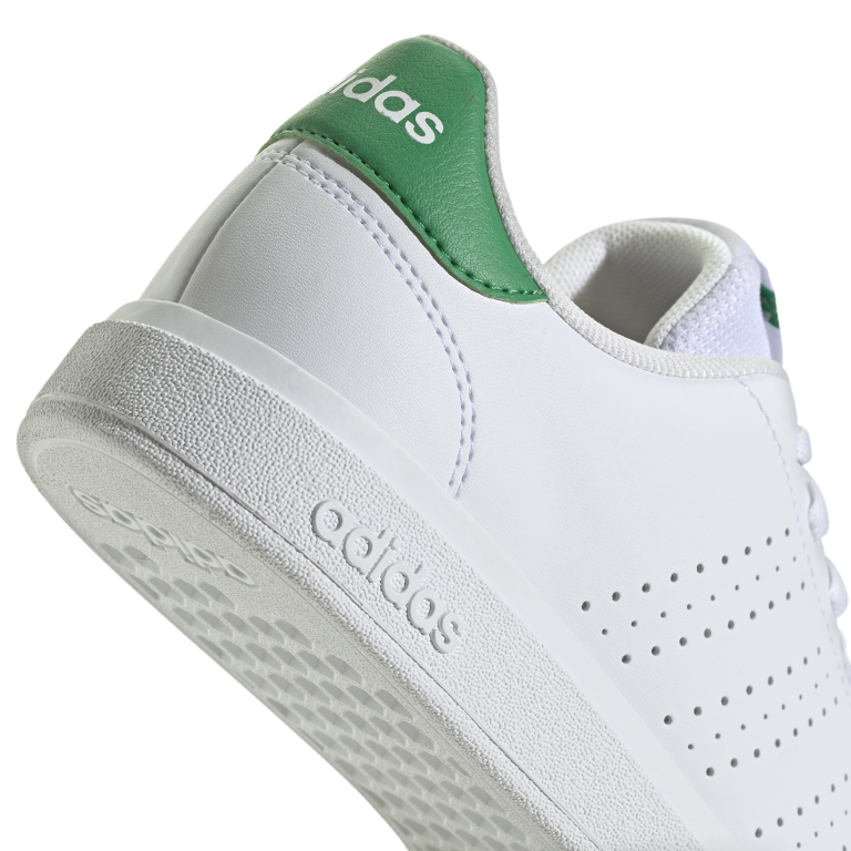 Advantage Base 2.0 Shoes Kids 4 / Ftwr White/Ftwr White/Green Advantage Base 2.0 Shoes Kids 4 / Ftwr White/Ftwr White/Green
