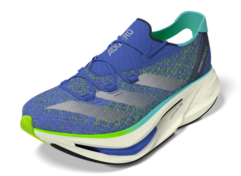 Adizero Prime X 2.0 STRUNG Shoes 4 / Cobalt Blue/Zero Met./Lucid Lemon Adizero Prime X 2.0 STRUNG Shoes 4 / Cobalt Blue/Zero Met./Lucid Lemon
