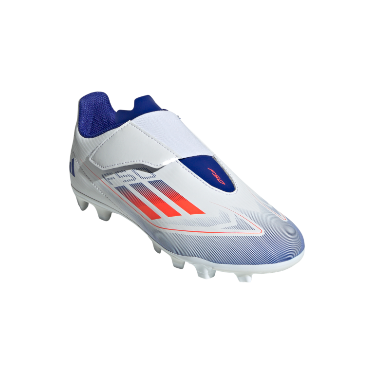 F50 Club Hook-and-Loop Flexible-Ground Boots Kids 1 / Ftwr White/Solar Red/Lucid Blue F50 Club Hook-and-Loop Flexible-Ground Boots Kids 1 / Ftwr White/Solar Red/Lucid Blue