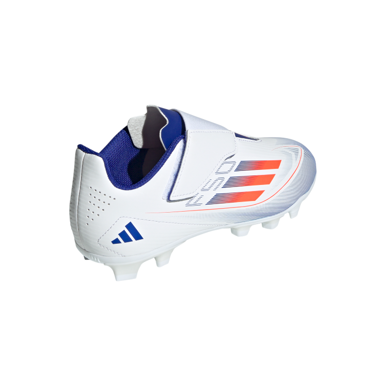 F50 Club Hook-and-Loop Flexible-Ground Boots Kids 1 / Ftwr White/Solar Red/Lucid Blue F50 Club Hook-and-Loop Flexible-Ground Boots Kids 1 / Ftwr White/Solar Red/Lucid Blue