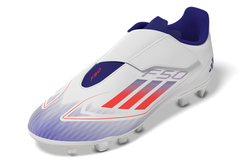 F50 Club Hook-and-Loop Flexible-Ground Boots Kids 1 / Ftwr White/Solar Red/Lucid Blue F50 Club Hook-and-Loop Flexible-Ground Boots Kids 1 / Ftwr White/Solar Red/Lucid Blue