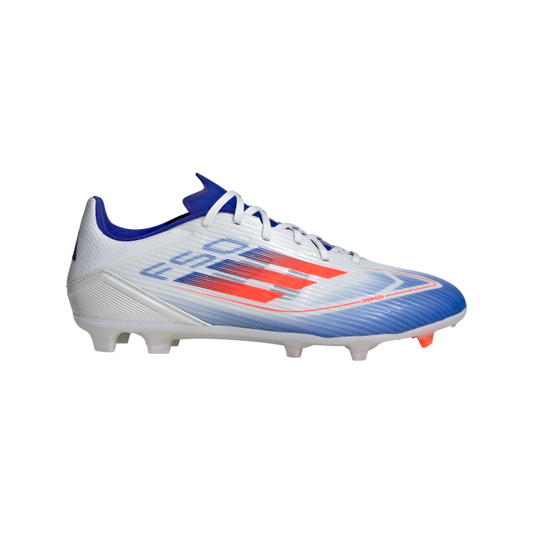 F50 League Firm/Multi-Ground Boots 4 / Ftwr White/Solar Red/Lucid Blue