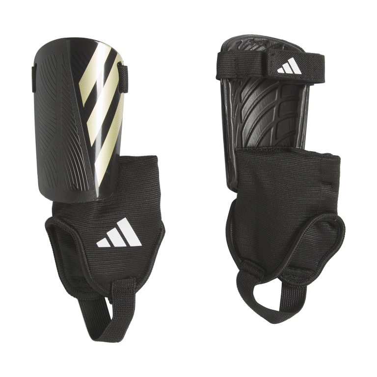 Tiro Match Shin Guards Kids 2xs / Black/Gold Met./White Tiro Match Shin Guards Kids 2xs / Black/Gold Met./White