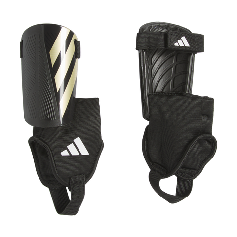 Tiro Match Shin Guards Kids 2xs / Black/Gold Met./White Tiro Match Shin Guards Kids 2xs / Black/Gold Met./White