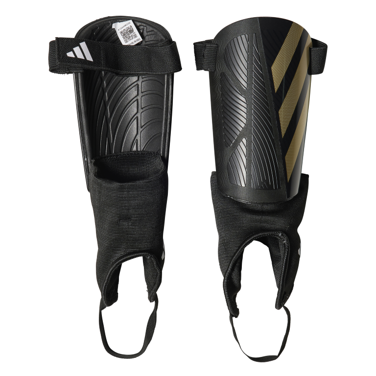 Tiro Match Shin Guards L / Black/Gold Met./White Tiro Match Shin Guards L / Black/Gold Met./White