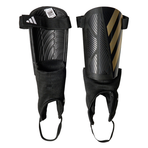 Tiro Match Shin Guards L / Black/Gold Met./White Tiro Match Shin Guards L / Black/Gold Met./White