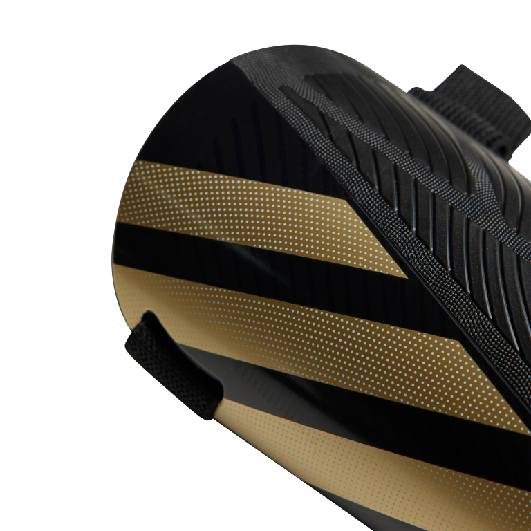 Tiro Match Shin Guards L / Black/Gold Met./White Tiro Match Shin Guards L / Black/Gold Met./White