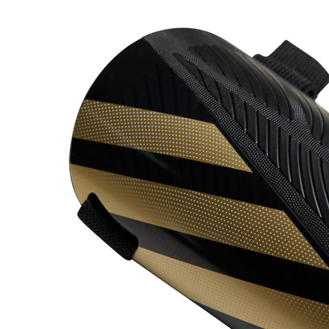 Tiro Match Shin Guards L / Black/Gold Met./White Tiro Match Shin Guards L / Black/Gold Met./White