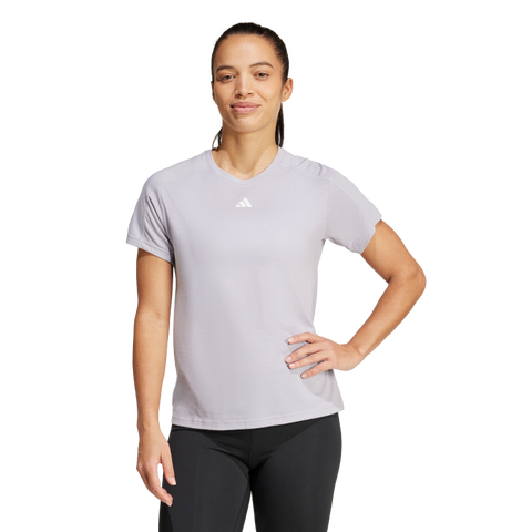 AEROREADY Train Essentials Minimal Branding Crewneck T-Shirt 2XL / Glory Grey AEROREADY Train Essentials Minimal Branding Crewneck T-Shirt 2XL / Glory Grey