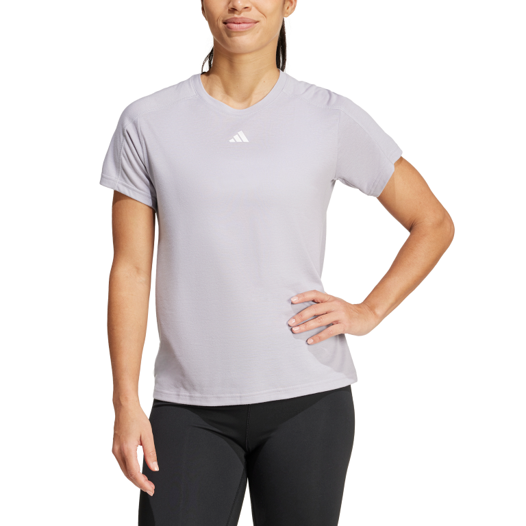 AEROREADY Train Essentials Minimal Branding Crewneck T-Shirt 2XL / Glory Grey AEROREADY Train Essentials Minimal Branding Crewneck T-Shirt 2XL / Glory Grey