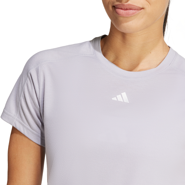 AEROREADY Train Essentials Minimal Branding Crewneck T-Shirt 2XL / Glory Grey AEROREADY Train Essentials Minimal Branding Crewneck T-Shirt 2XL / Glory Grey