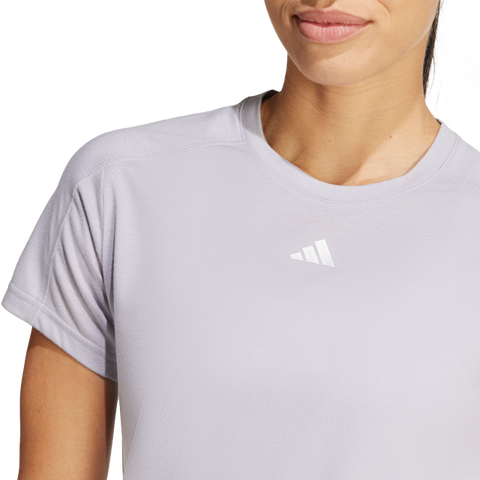 AEROREADY Train Essentials Minimal Branding Crewneck T-Shirt 2XL / Glory Grey AEROREADY Train Essentials Minimal Branding Crewneck T-Shirt 2XL / Glory Grey