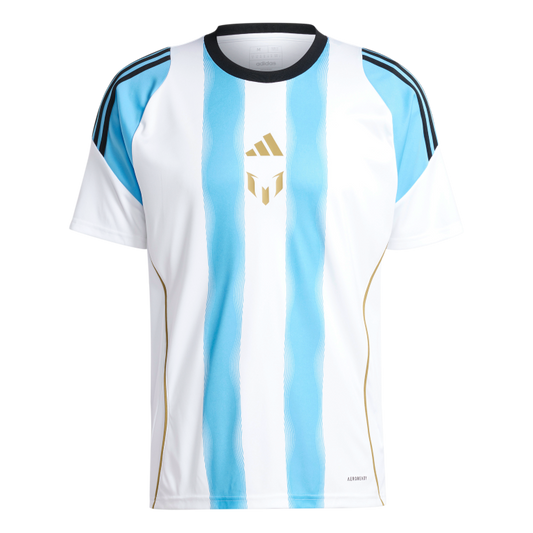 Messi Training Jersey 2XL / White/Semi Blue Burst