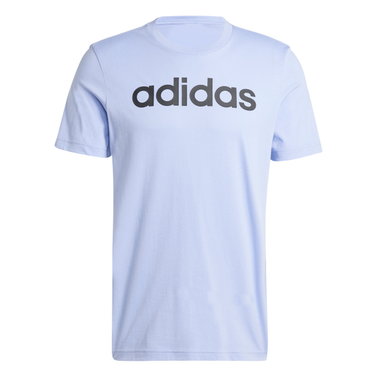 Essentials Single Jersey Linear Embroidered Logo T-Shirt 2XL / Blue Spark