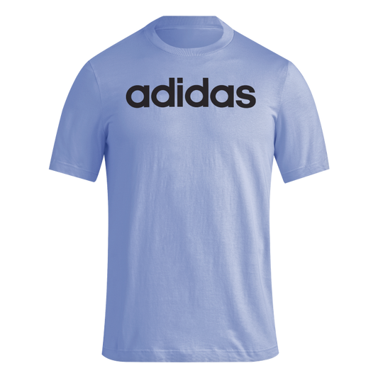 Essentials Single Jersey Linear Embroidered Logo T-Shirt 2XL / Blue Spark