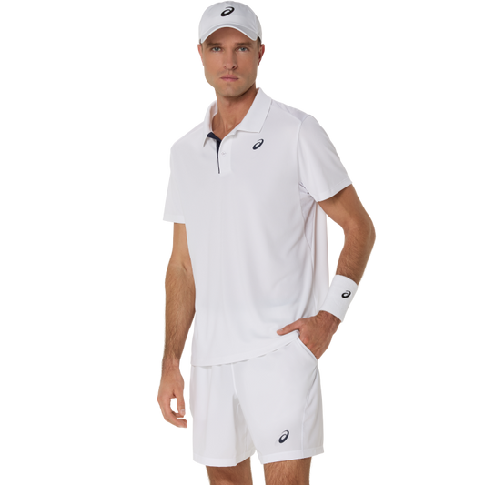 COURT POLO L / Brilliant White