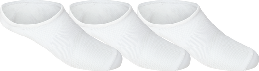 PACE INVISIBLE SOCKS 3 PK 4-8 / Brilliant White