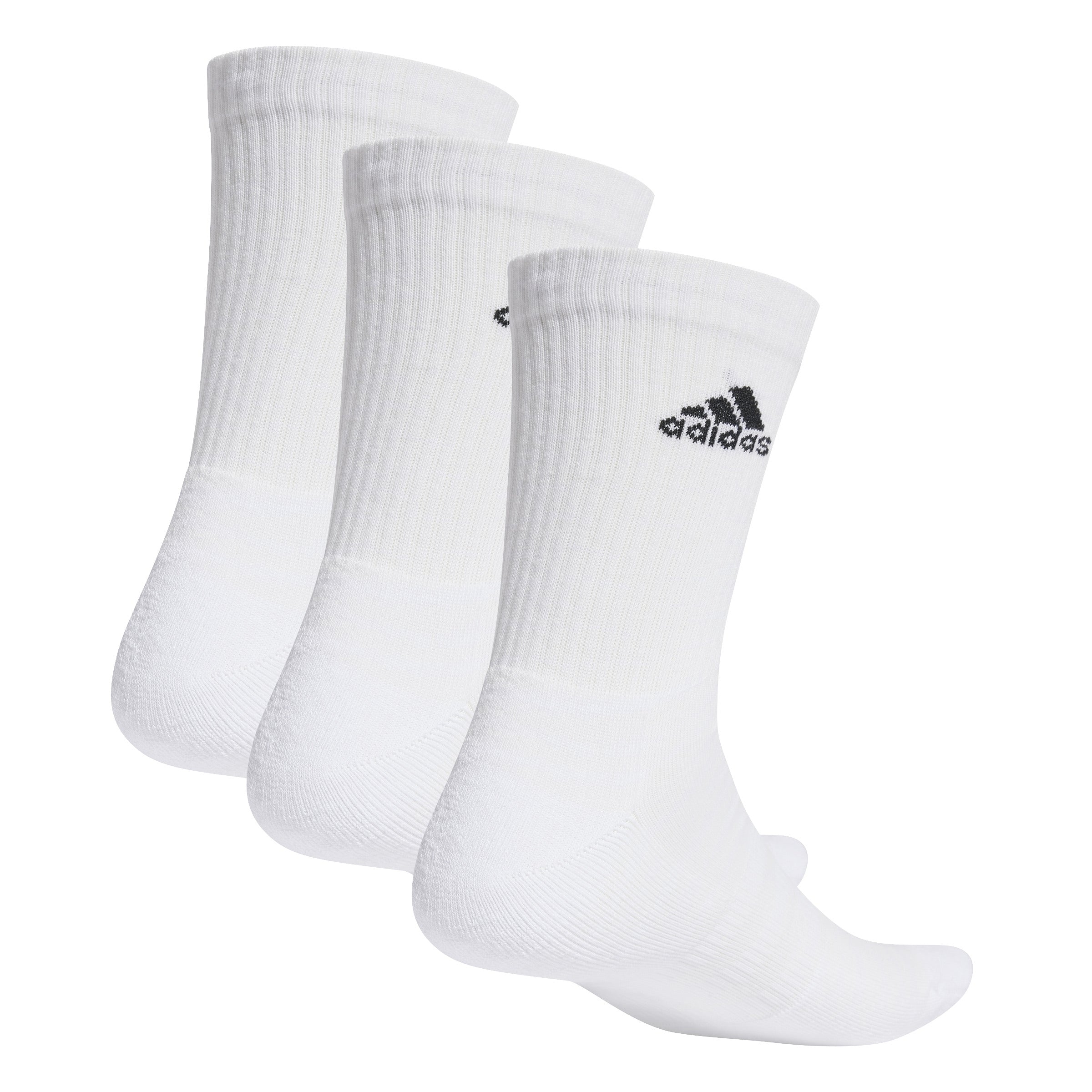 CUSHIONED SPORTSWEAR CREW SOCKS 3 PAIR PACK White / Black / KXL CUSHIONED SPORTSWEAR CREW SOCKS 3 PAIR PACK White / Black / KXL