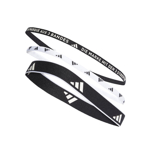 3 PAIR PACK HEADBAND MULTIPLE WIDTH TRAINING Black / White / OSFM 3 PAIR PACK HEADBAND MULTIPLE WIDTH TRAINING Black / White / OSFM
