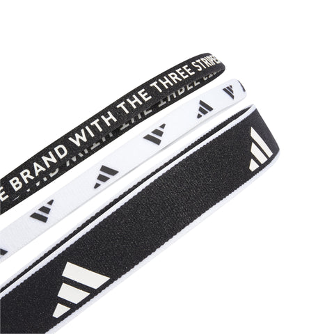 3 PAIR PACK HEADBAND MULTIPLE WIDTH TRAINING Black / White / OSFM 3 PAIR PACK HEADBAND MULTIPLE WIDTH TRAINING Black / White / OSFM