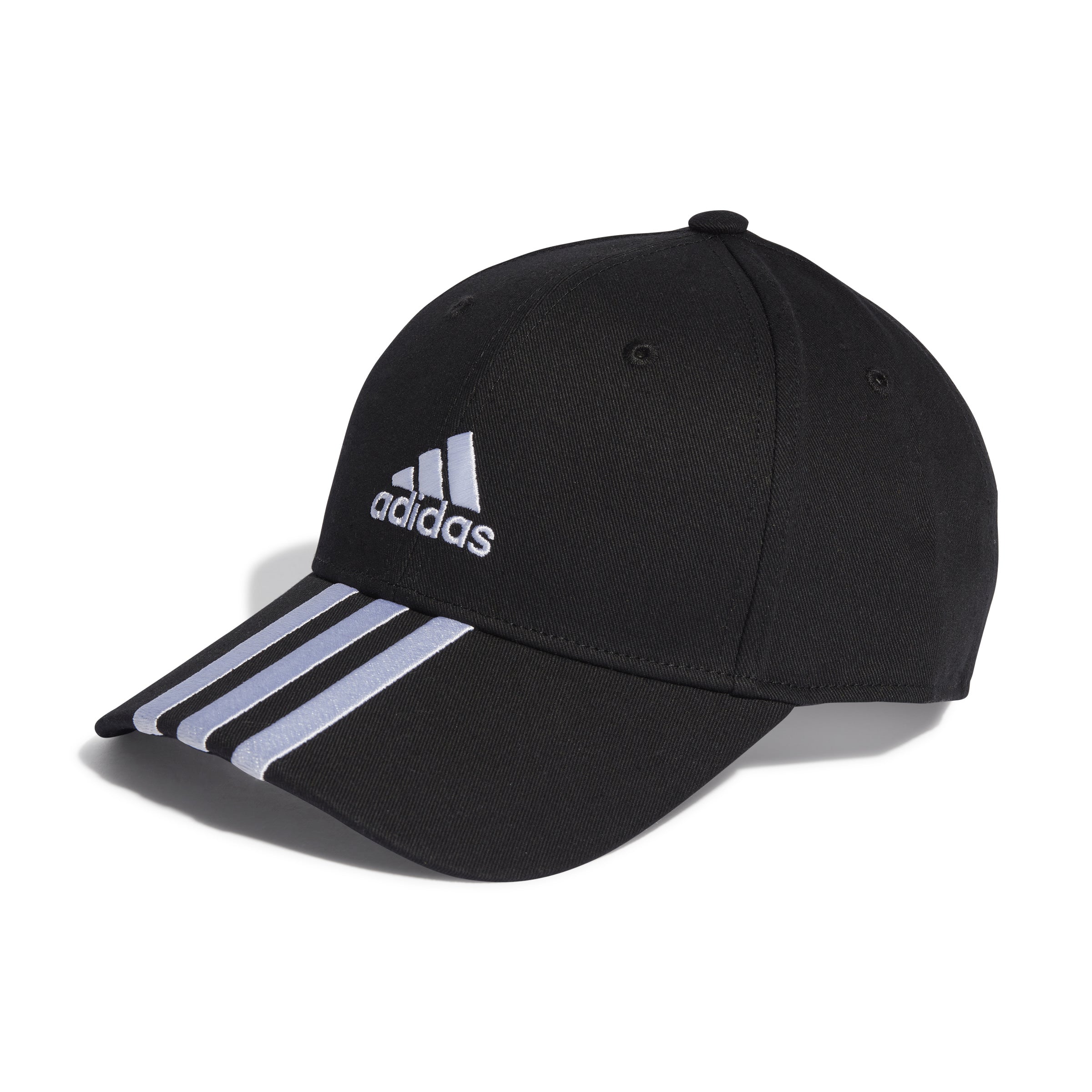 BASEBALL 3STRIPES CAP COTTON TWILL Black / White / OSFC BASEBALL 3STRIPES CAP COTTON TWILL Black / White / OSFC