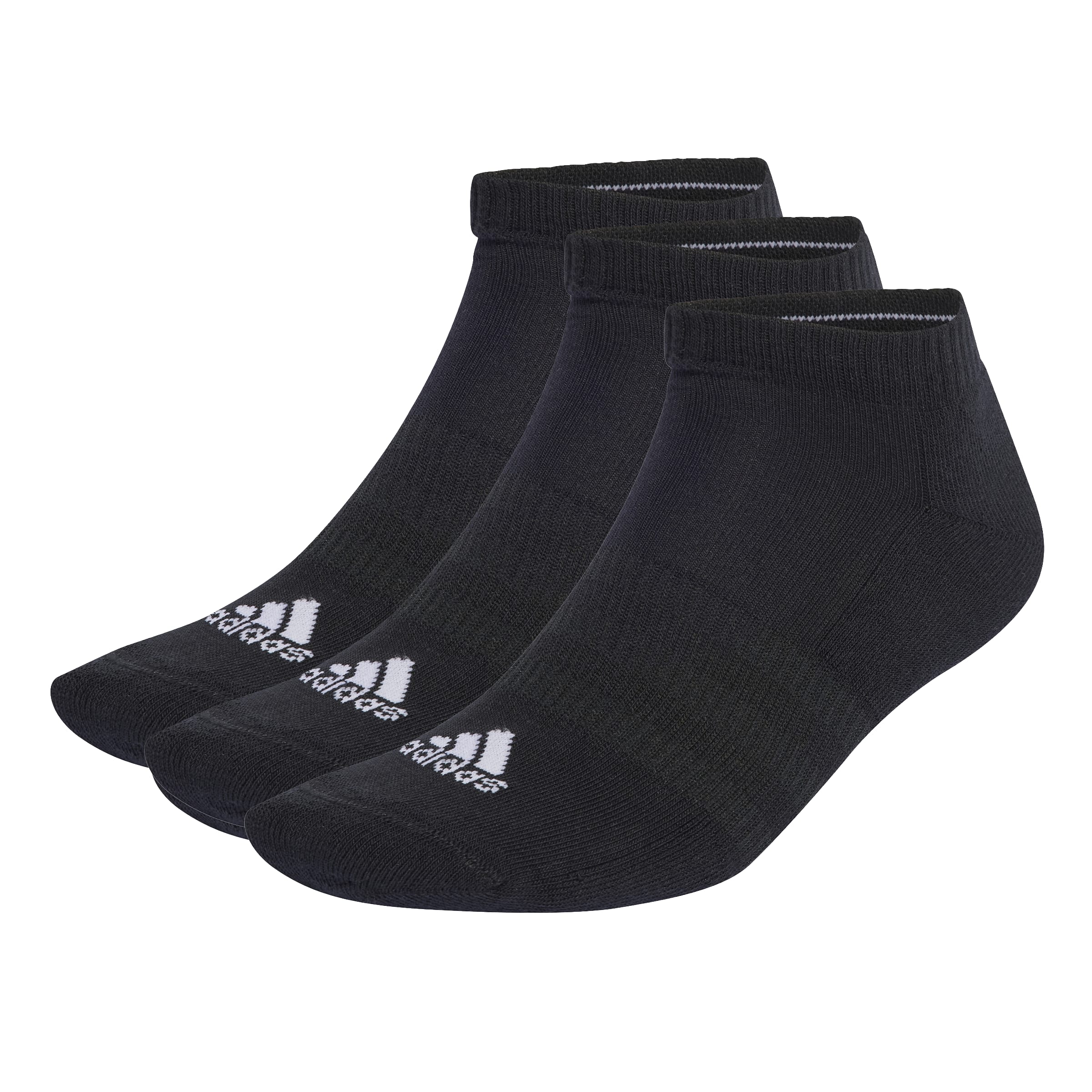 CUSHIONED SPORTSWEAR LOW CUT SOCKS 3 PAIR PACK Black / White / XS CUSHIONED SPORTSWEAR LOW CUT SOCKS 3 PAIR PACK Black / White / XS