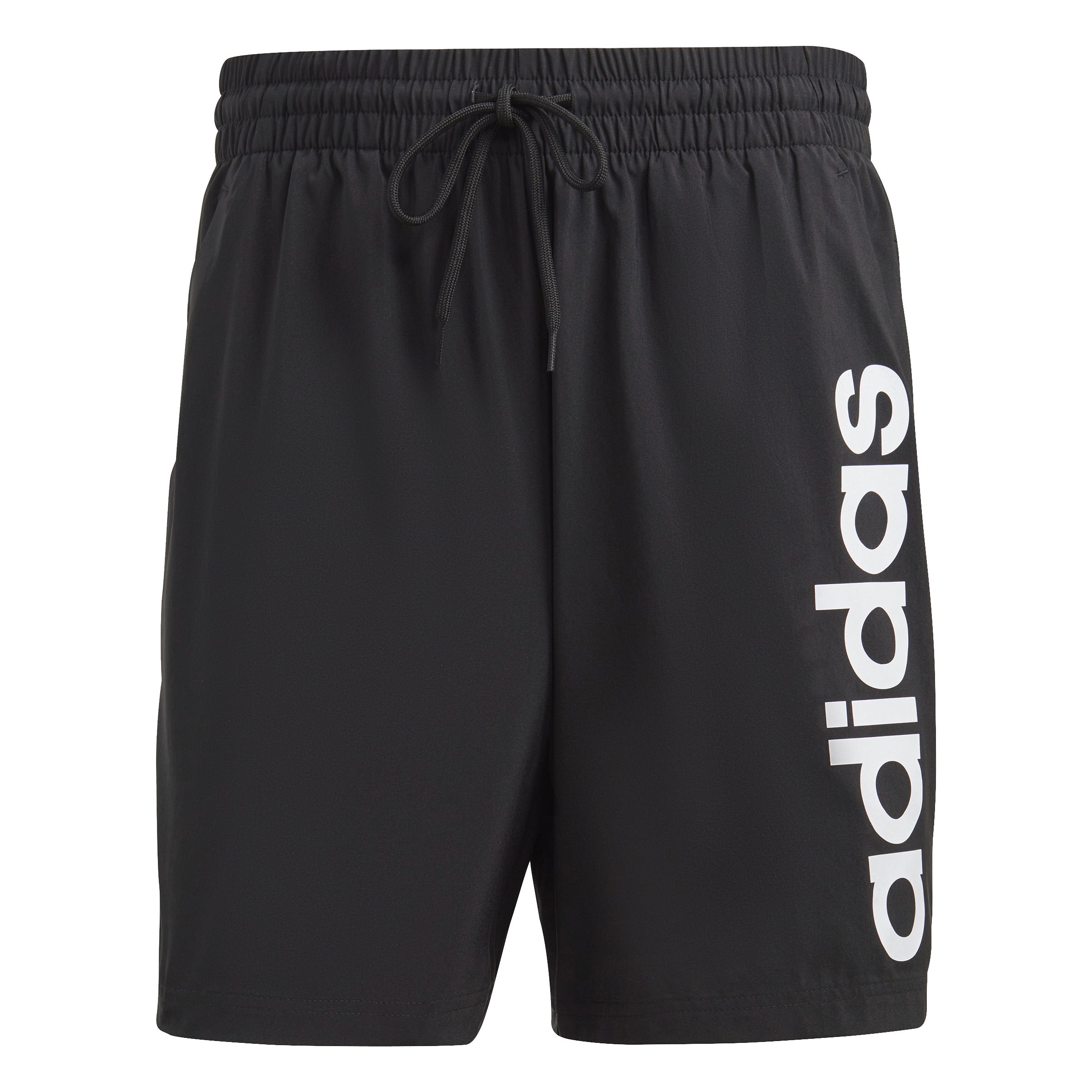AEROREADY ESSENTIALS CHELSEA LINEAR LOGO SHORTS Black / 2XL AEROREADY ESSENTIALS CHELSEA LINEAR LOGO SHORTS Black / 2XL