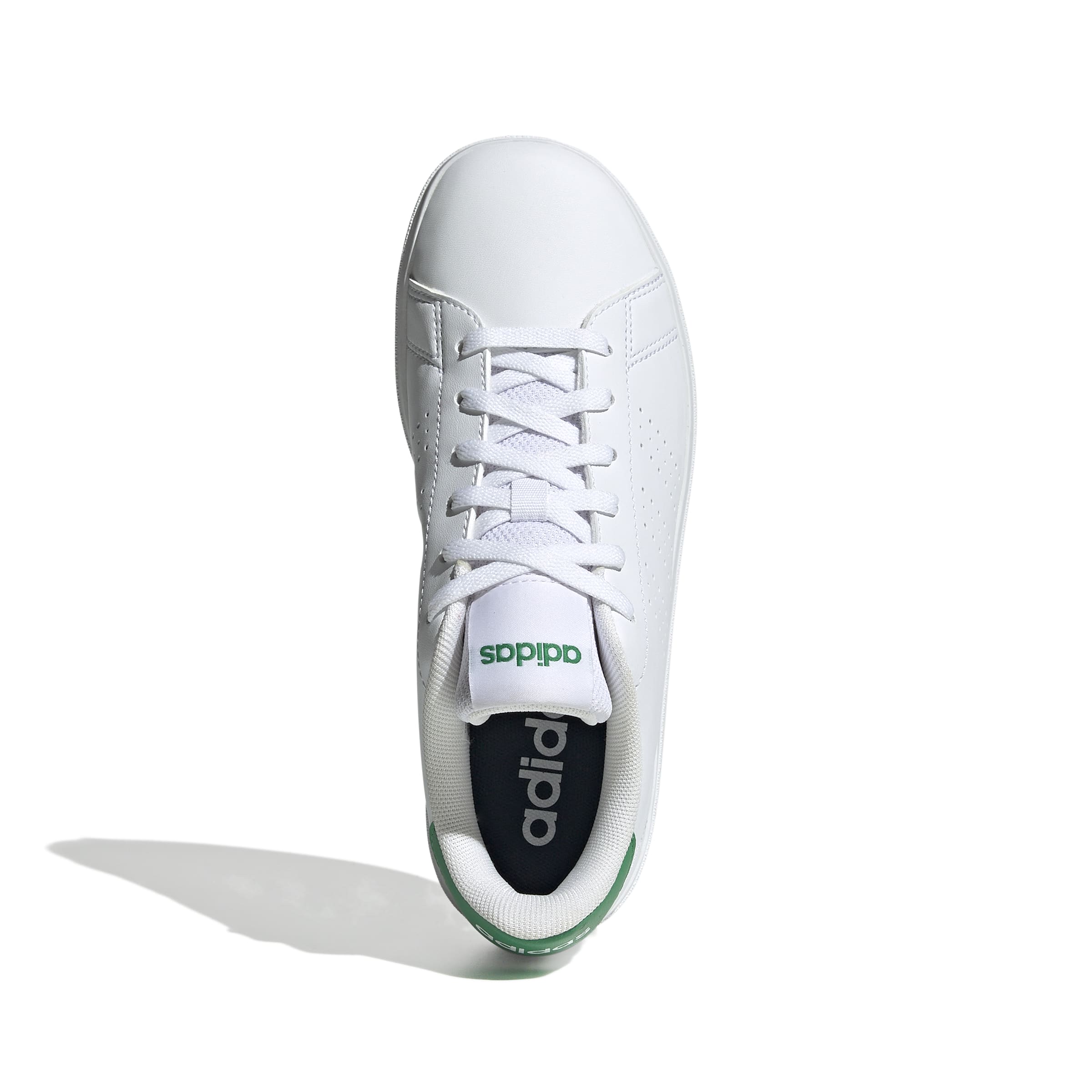 ADVANTAGE BASE 2.0 SHOES JUNIOR Ftwr White / Ftwr White / Green / 4 ADVANTAGE BASE 2.0 SHOES JUNIOR Ftwr White / Ftwr White / Green / 4