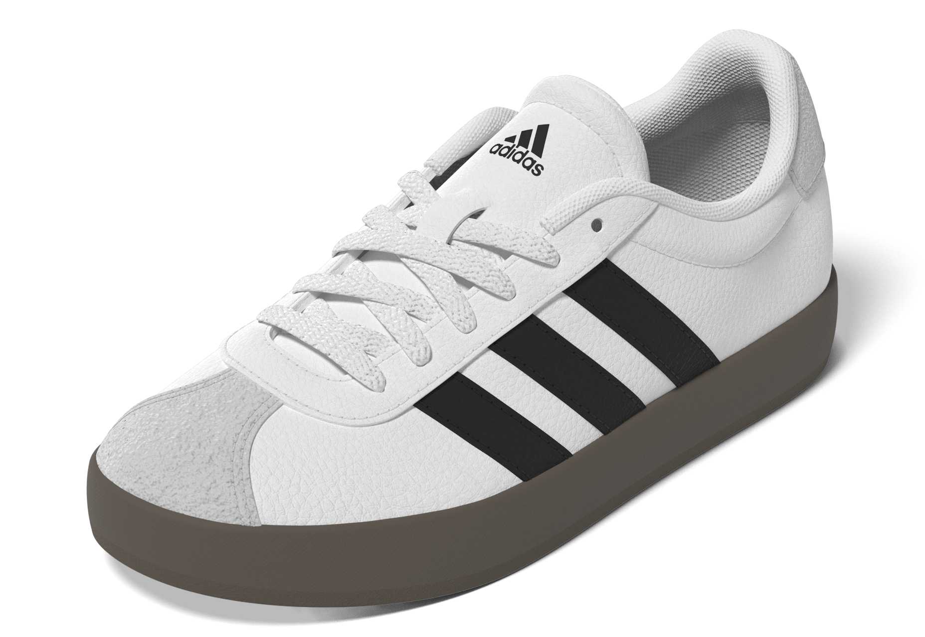 VL COURT 3.0 SHOES KIDS Ftwr White / Core Black / Grey One / 4 VL COURT 3.0 SHOES KIDS Ftwr White / Core Black / Grey One / 4