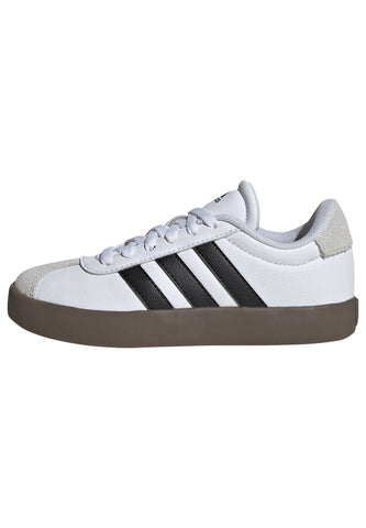 VL COURT 3.0 SHOES KIDS Ftwr White / Core Black / Grey One / 4 VL COURT 3.0 SHOES KIDS Ftwr White / Core Black / Grey One / 4