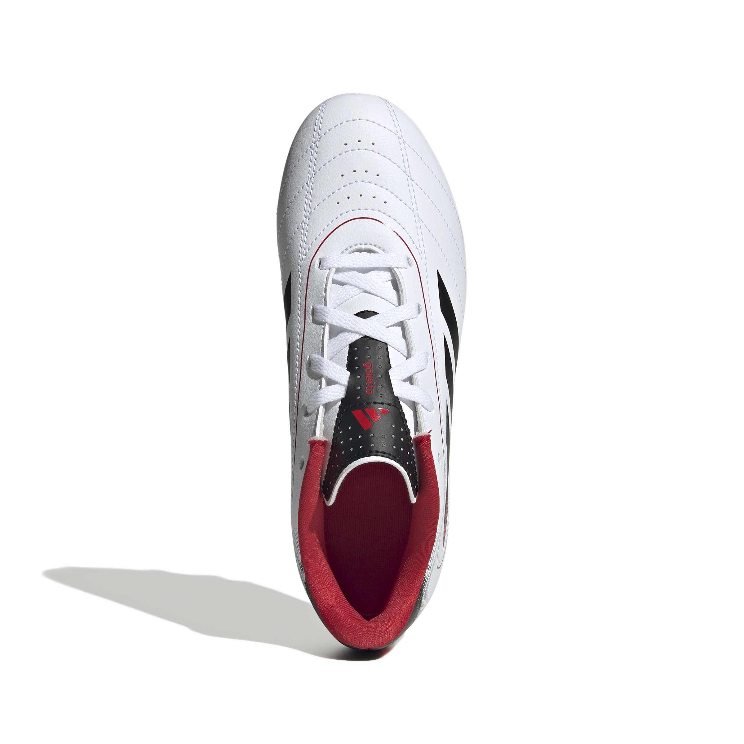 GOLETTO IX Firm Ground/Multi Ground Football Boots Kids Ftwr White / Core Black / Better Scarlet / 6 GOLETTO IX Firm Ground/Multi Ground Football Boots Kids Ftwr White / Core Black / Better Scarlet / 6