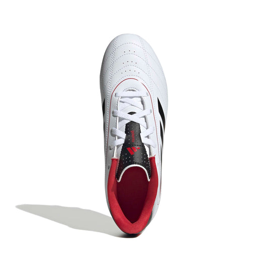 GOLETTO IX Firm Ground/Multi Ground Football Boots Kids Ftwr White / Core Black / Better Scarlet / 6