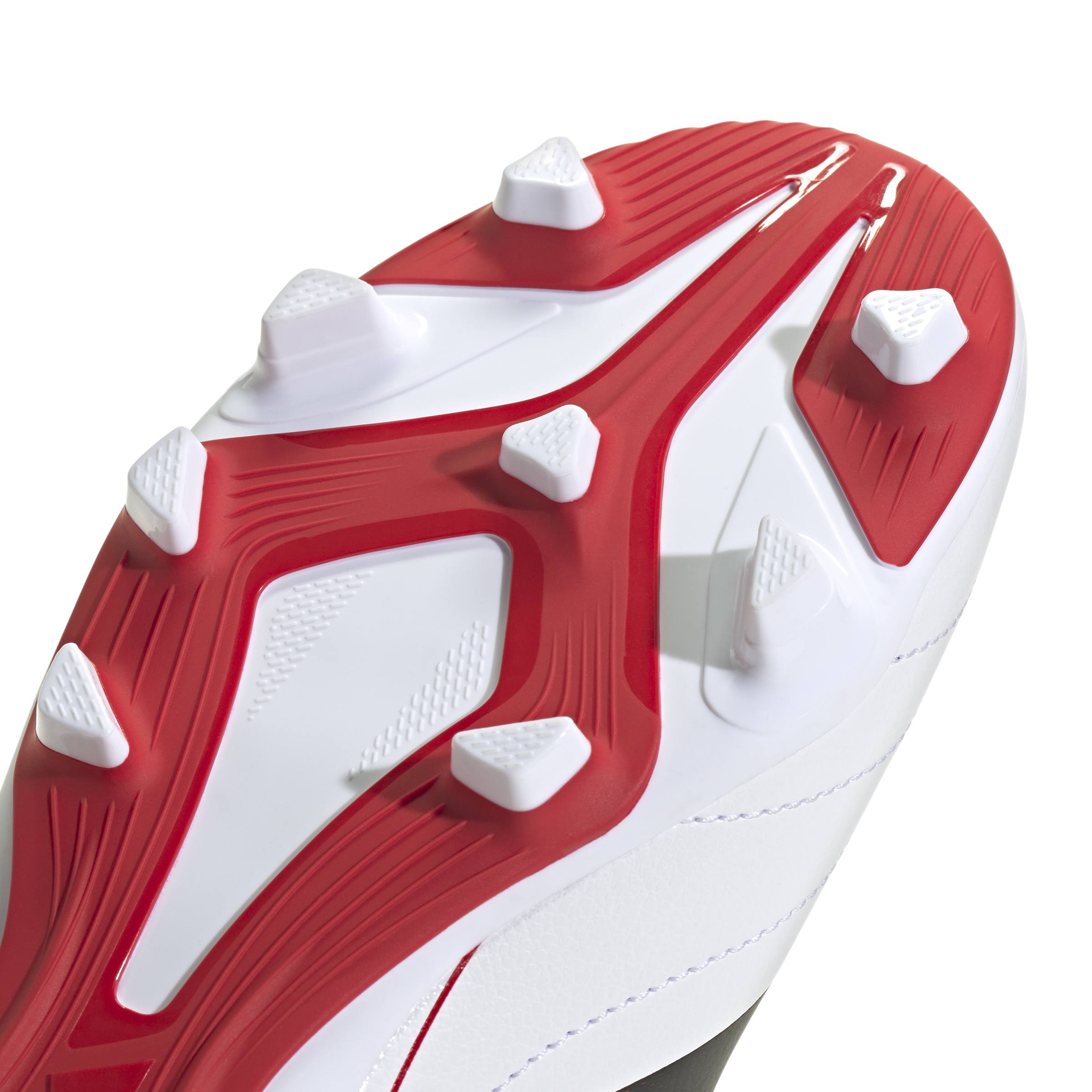GOLETTO IX Firm Ground/Multi Ground Football Boots Kids Ftwr White / Core Black / Better Scarlet / 6 GOLETTO IX Firm Ground/Multi Ground Football Boots Kids Ftwr White / Core Black / Better Scarlet / 6