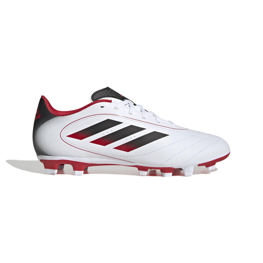 GOLETTO IX Firm Ground/Multi Ground Football Boots Ftwr White / Core Black / Better Scarlet / 10