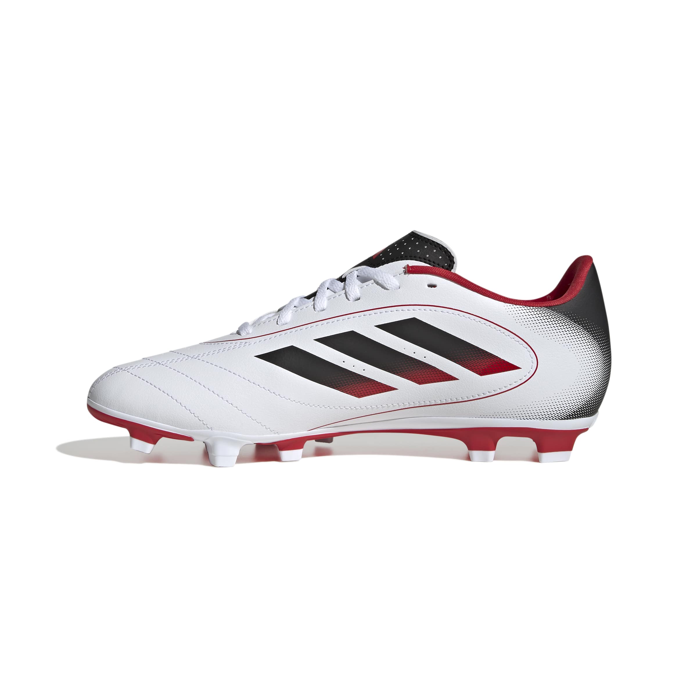 GOLETTO IX Firm Ground/Multi Ground Football Boots Ftwr White / Core Black / Better Scarlet / 10 GOLETTO IX Firm Ground/Multi Ground Football Boots Ftwr White / Core Black / Better Scarlet / 10