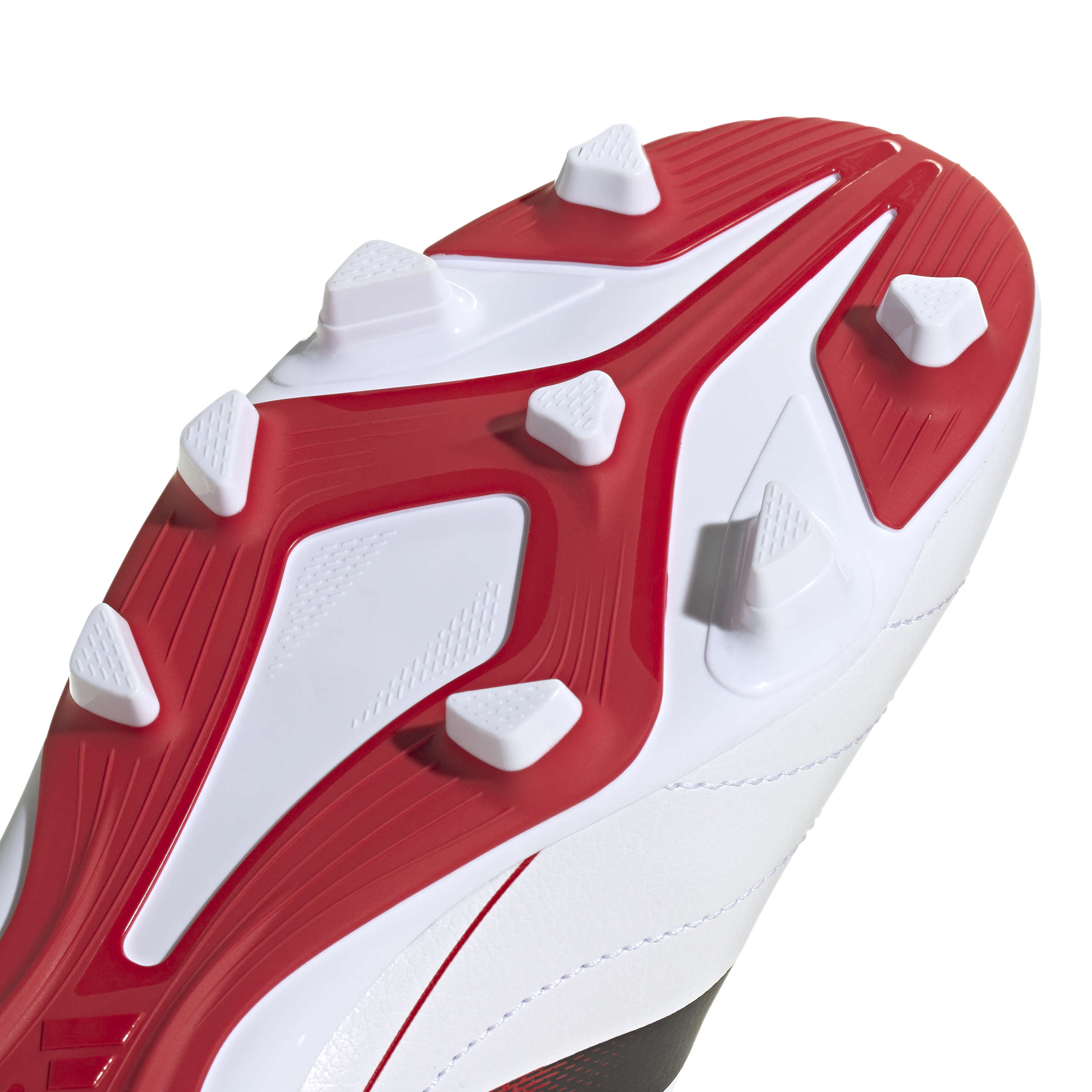 GOLETTO IX Firm Ground/Multi Ground Football Boots Ftwr White / Core Black / Better Scarlet / 10 GOLETTO IX Firm Ground/Multi Ground Football Boots Ftwr White / Core Black / Better Scarlet / 10